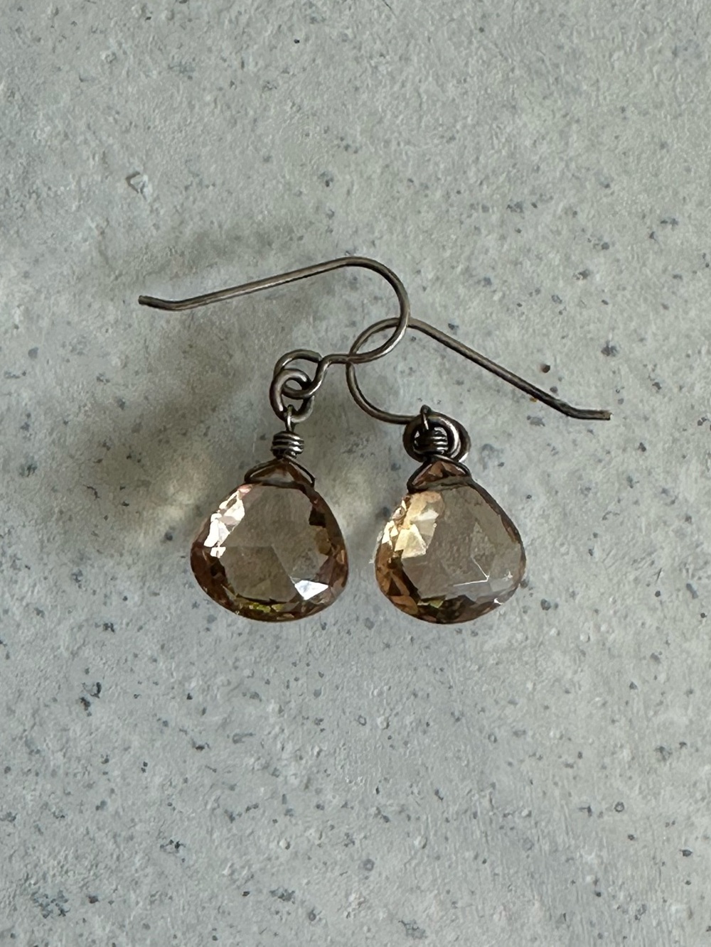 Woolfork Smoky Quartz Drop Earrings
